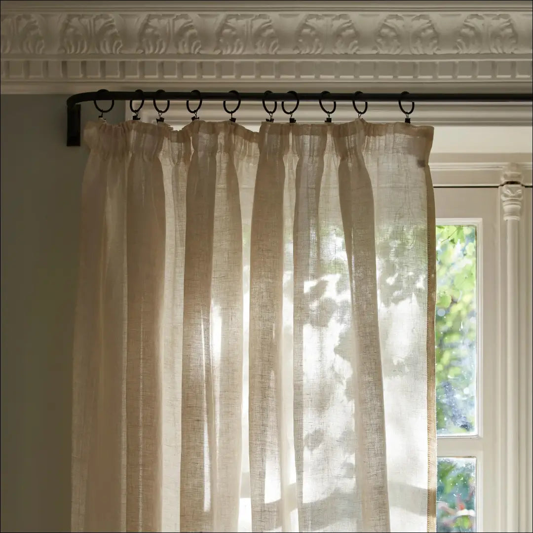 Lininė užuolaida DA0276 - €27 Save 50% 25-50, __label:Pristatymas 1-2 d.d., tekstile, uzuolaidos €25 to €50 Curtains
