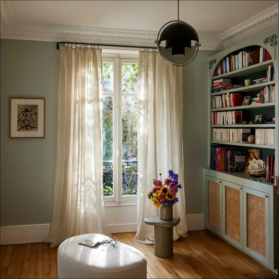 Lininė užuolaida DA0276 - €27 Save 50% 25-50, __label:Pristatymas 1-2 d.d., tekstile, uzuolaidos €25 to €50 Curtains