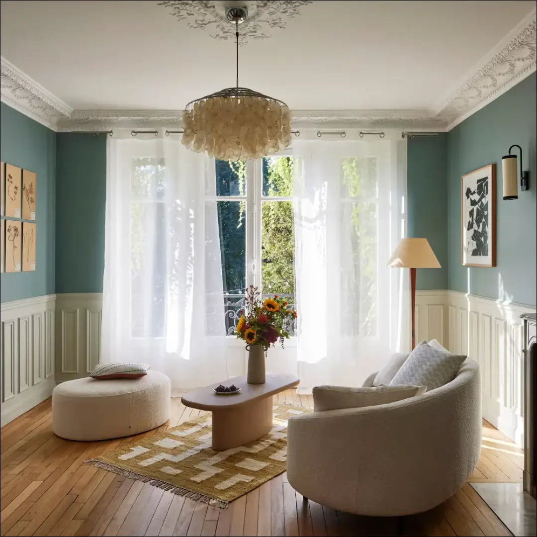 Lininė užuolaida DI11023 - €46 Save 50% 25-50, __label:Pristatymas 1-2 d.d., color-balta, material-linas, tekstile €25