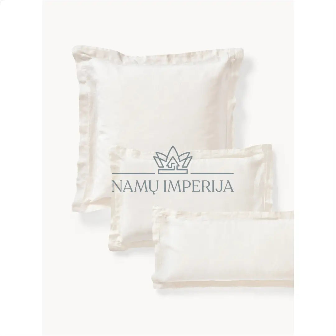 Lininis pagalvės užvalkalas (50x80cm) DI6084 - €7 Save 65% color-kremas, material-linas, pagalves-uzvalkalas,