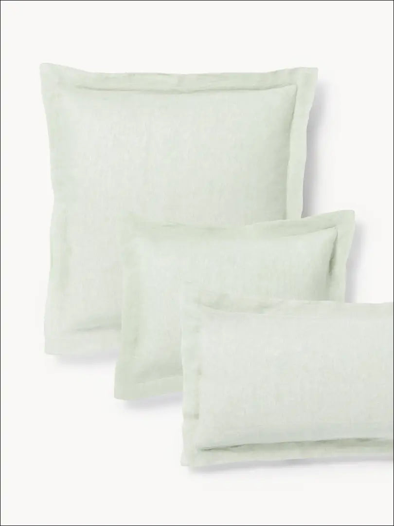 Lininis pagalvės užvalkalas DI11524 - __label:Pristatymas 1-2 d.d., color-zalia, material-linas, pagalves-uzvalkalas,