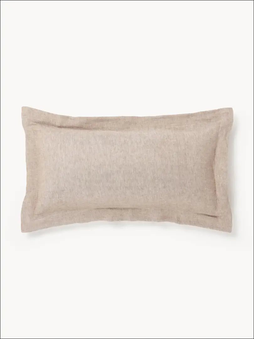 Lininis pagalvės užvalkalas DI11529 - €9 Save 65% __label:Pristatymas 1-2 d.d., color-ruda, material-linas,