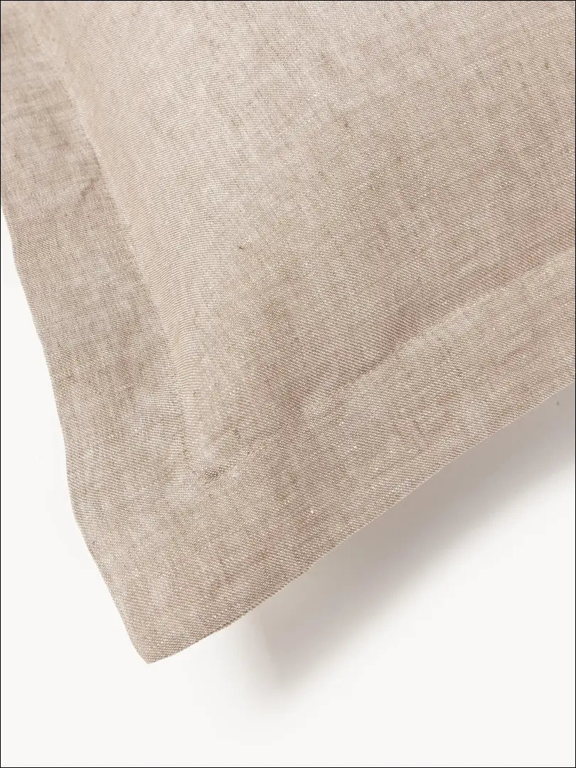 Lininis pagalvės užvalkalas DI11529 - €9 Save 65% __label:Pristatymas 1-2 d.d., color-ruda, material-linas,
