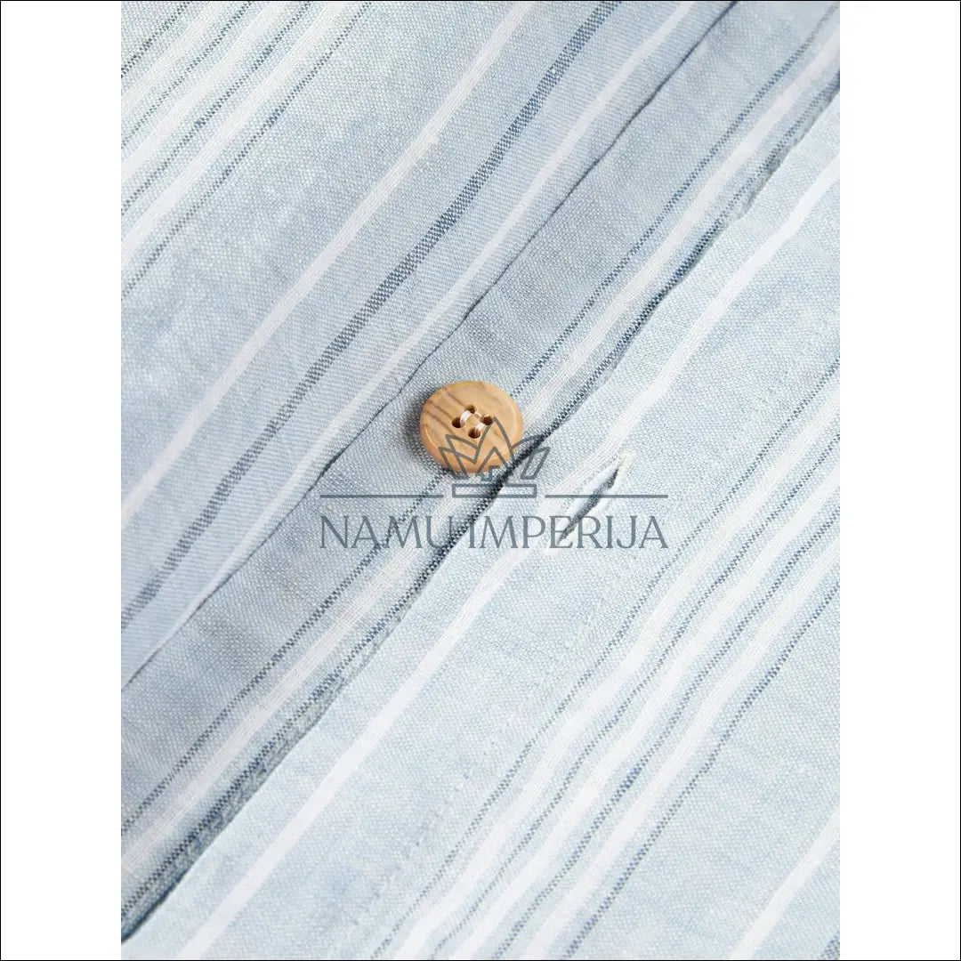 Lininis pagalvės užvalkalas DI9916 - €22 Save 50% __label:Pristatymas 1-2 d.d., color-melyna, material-linas,