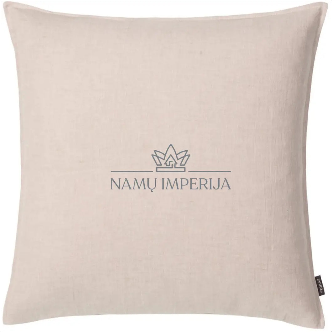 Lino pagalvės užvalkalas (60x60cm) DI5501 - €20 Save 60% color-smelio, interjeras, material-linas, pagalveles,