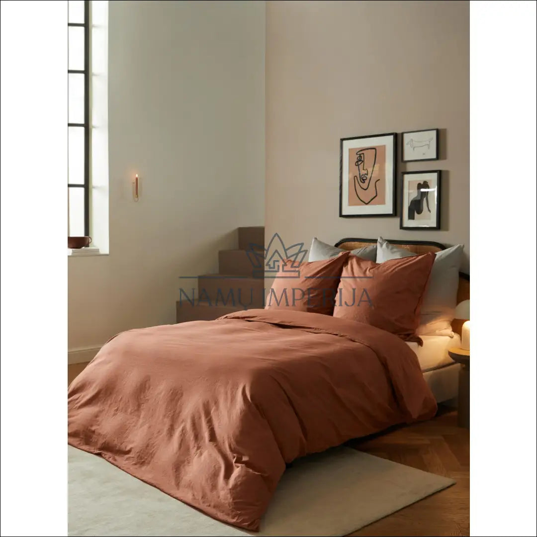 Lino patalynės komplektas (2 dalys) DI3883 - €33 Save 70% 25-50, __label:Pristatymas 1-2 d.d., color-oranzine,