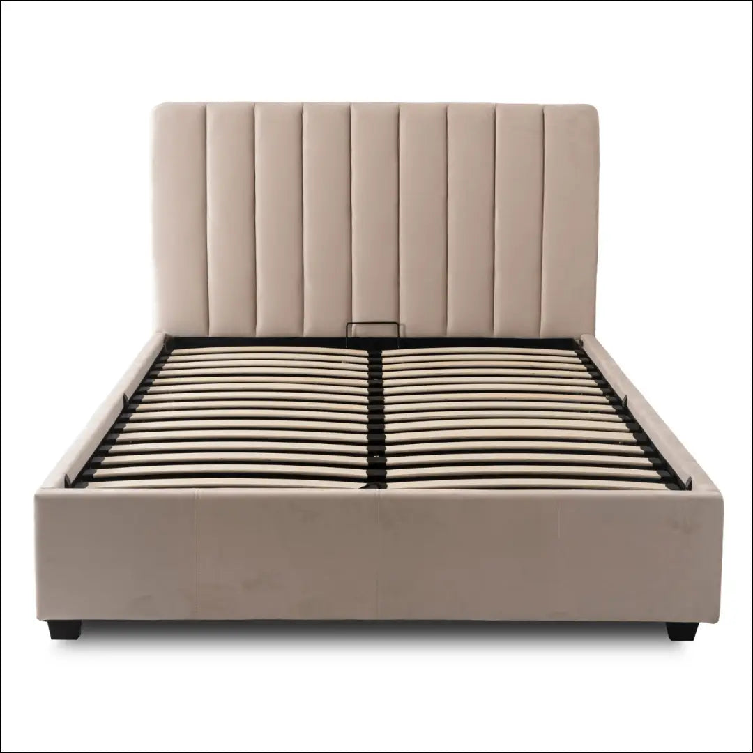 Lova 140x200 Velvet Cream TE2609 - €291.08 Save 15% __label:Pristatymas 5-14 d.d., Newelite Naujausi produktai | Namų