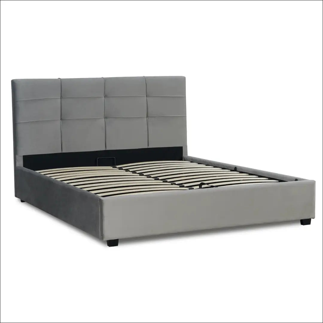 Lova 160x200 Velvet tamsiai pilka TE2605 - €304.22 Save 15% __label:Pristatymas 5-14 d.d., Newelite Naujausi produktai