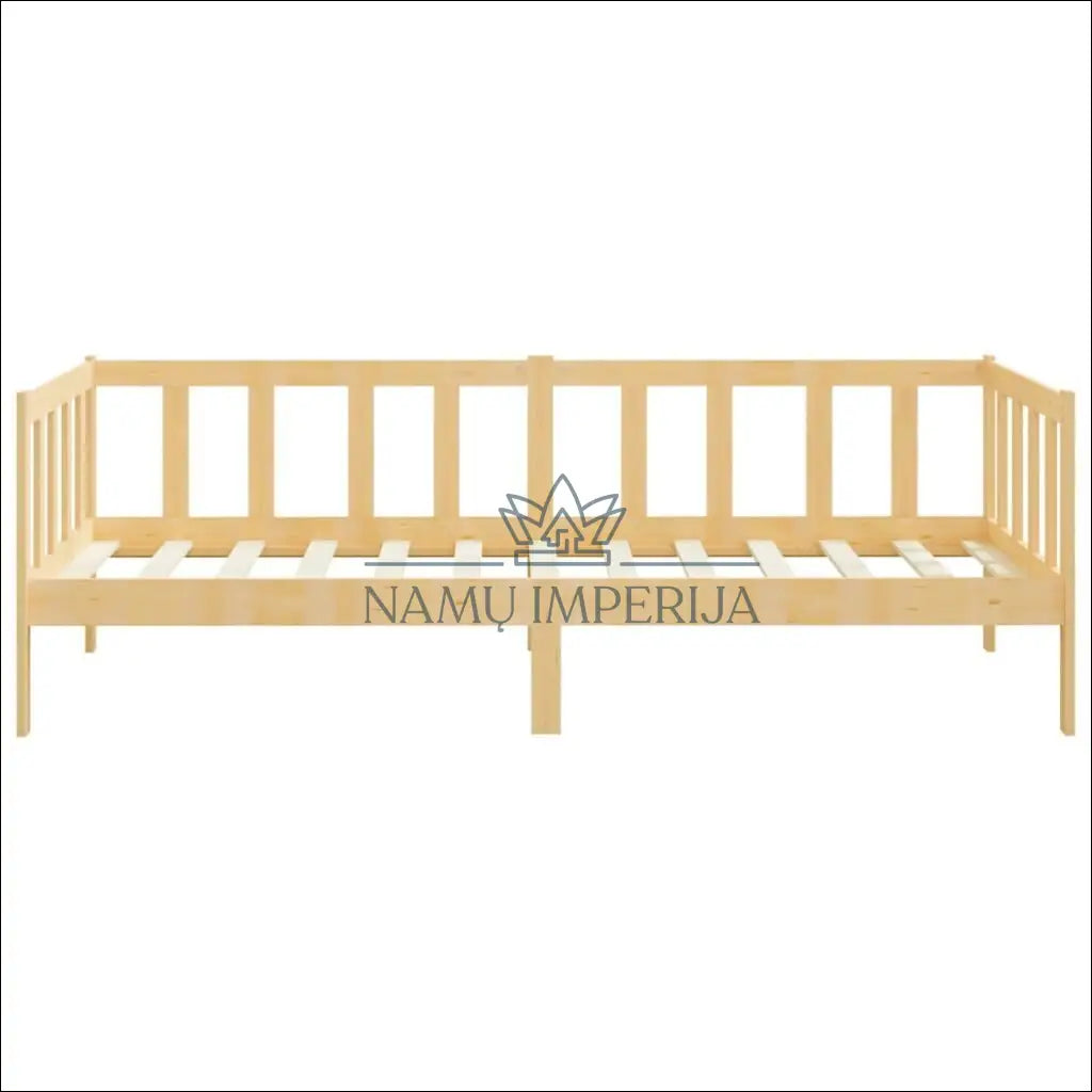 Lova (90x200cm) GI594 - €58 Save 50% 50-100, __label:Pristatymas 1-2 d.d., color-ruda, lovos-miegamojo,