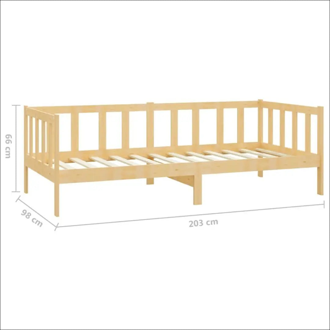 Lova (90x200cm) GI594 - €58 Save 50% 50-100, __label:Pristatymas 1-2 d.d., color-ruda, lovos-miegamojo,