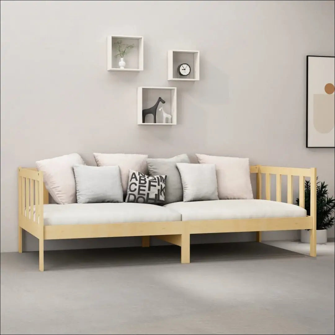 Lova (90x200cm) GI594 - €58 Save 50% 50-100, __label:Pristatymas 1-2 d.d., color-ruda, lovos-miegamojo,