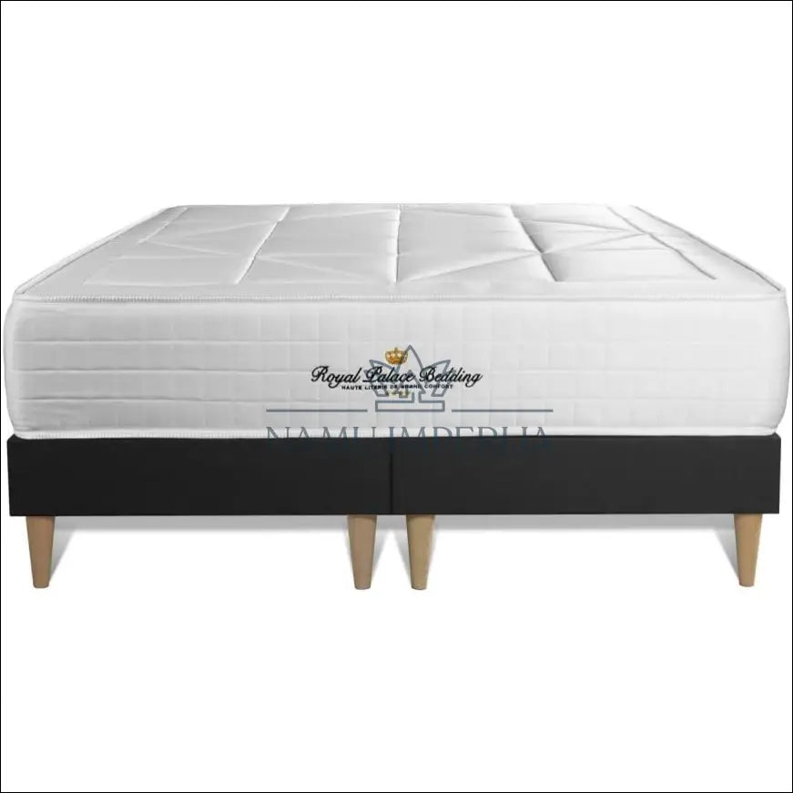 Lova + čiužinys + antklodė + pagalvės (2vnt) GI368 - €900 Save 50% color-juoda, lovos-miegamojo,