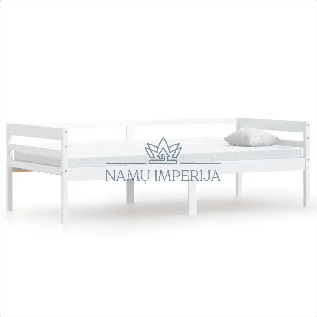 Lova GI600 - €59 Save 50% 50-100, __label:Pristatymas 1-2 d.d., color-balta, lovos-miegamojo, material-medzio-masyvas