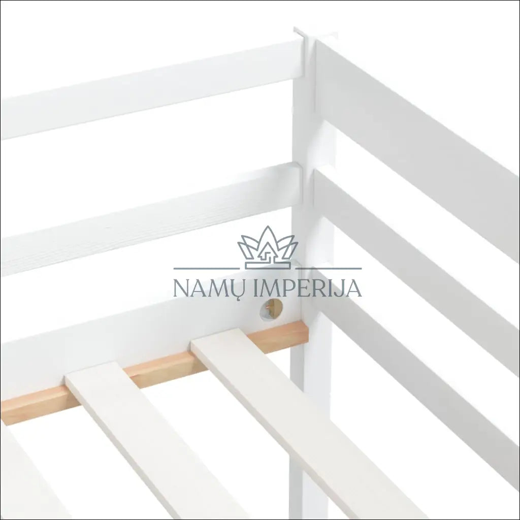 Lova GI600 - €59 Save 50% 50-100, __label:Pristatymas 1-2 d.d., color-balta, lovos-miegamojo, material-medzio-masyvas