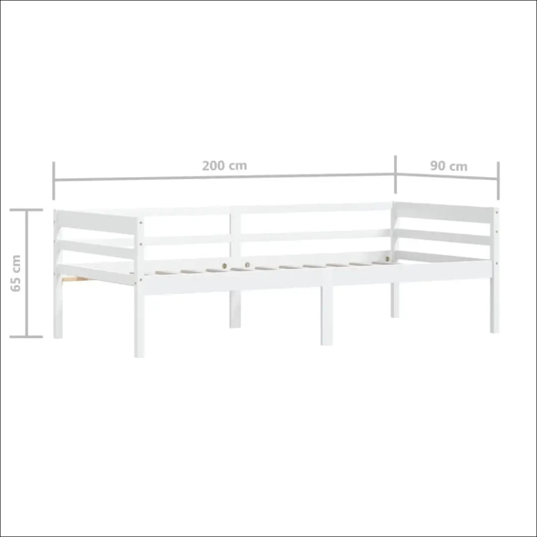 Lova GI600 - €59 Save 50% 50-100, __label:Pristatymas 1-2 d.d., color-balta, lovos-miegamojo, material-medzio-masyvas