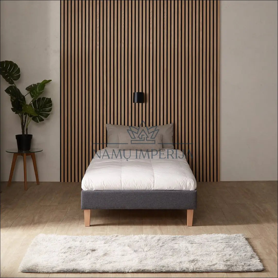 Lova GI605 - €97 Save 50% 50-100, __label:Pristatymas 1-2 d.d., color-pilka, lovos-miegamojo, material-gobelenas €50