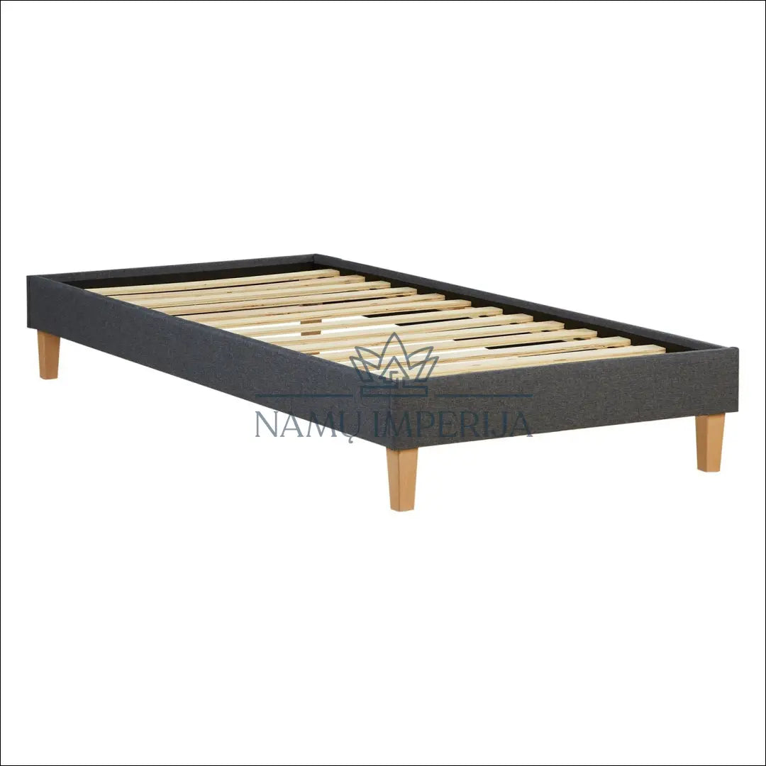 Lova GI605 - €97 Save 50% 50-100, __label:Pristatymas 1-2 d.d., color-pilka, lovos-miegamojo, material-gobelenas €50
