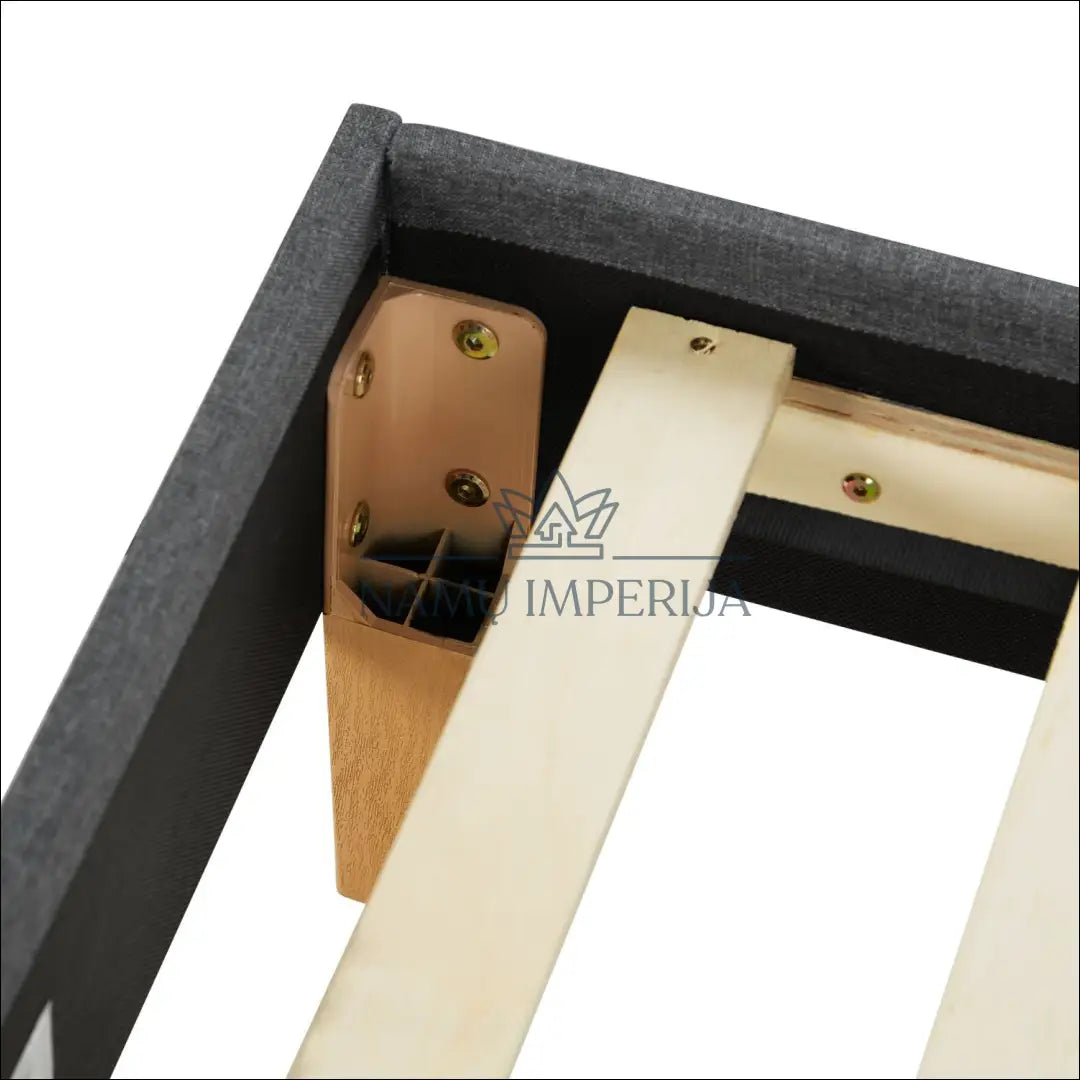 Lova GI605 - €97 Save 50% 50-100, __label:Pristatymas 1-2 d.d., color-pilka, lovos-miegamojo, material-gobelenas €50