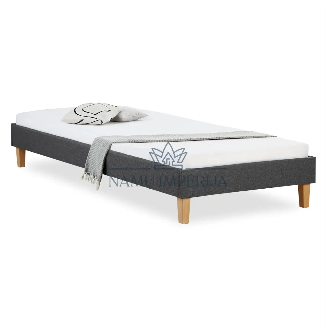 Lova GI605 - €97 Save 50% 50-100, __label:Pristatymas 1-2 d.d., color-pilka, lovos-miegamojo, material-gobelenas €50