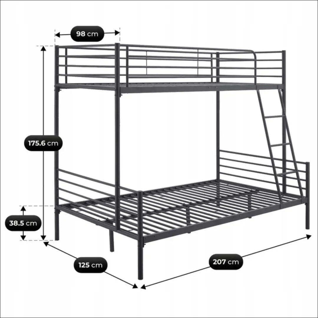Lova juodos spalvos 90x200 TE967 - €250 Save 15% __label:Pristatymas 5-14 d.d., elite, over-200, uzsakomi, uzsakomi