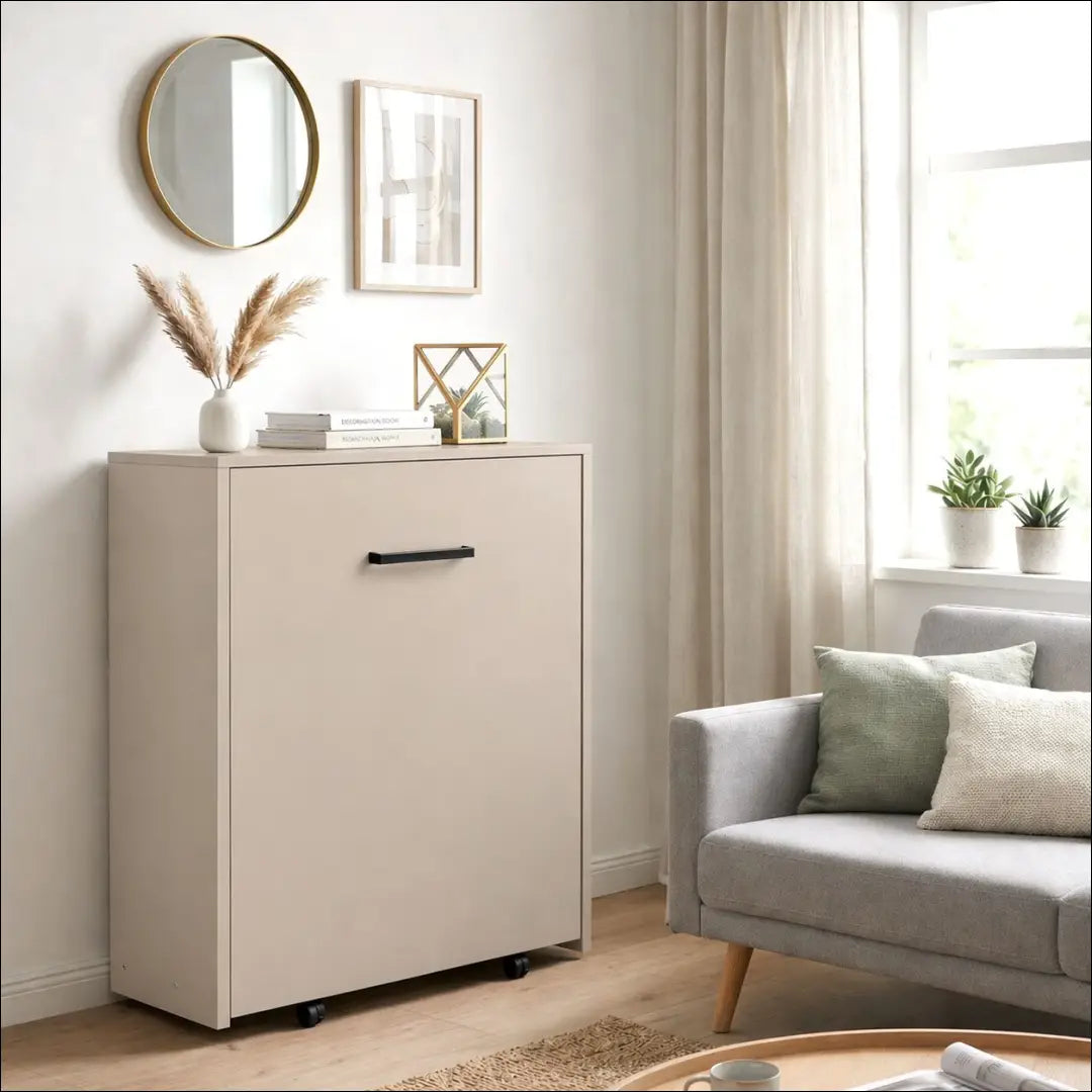 Lova - konsolė GI968 - €105 Save 70% 100-200, __label:Pristatymas 1-2 d.d., color-smelio, material-mediena,