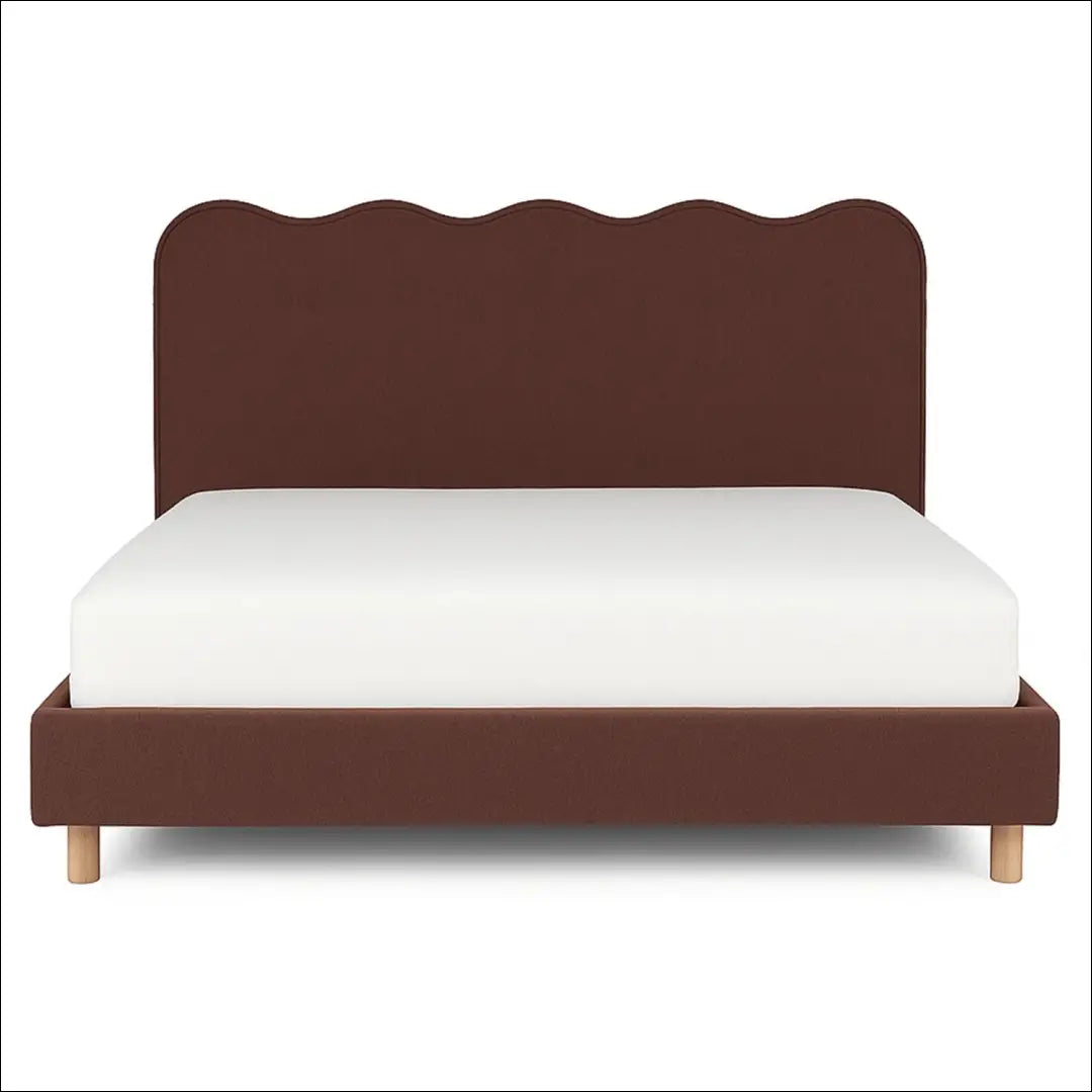Lova su audiniu rusvos spalvos 160x200 TE940 - €257 Save 15% __label:Pristatymas 5-14 d.d., elite, over-200,