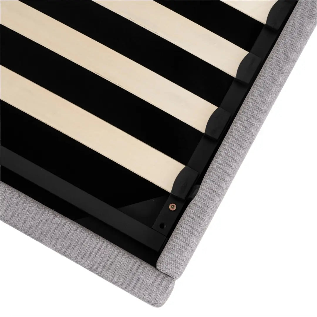 Lova su patalynės dėže audiniu pilkos spalvos 140x200 TE1254 - €368 Save 15% __label:Pristatymas 5-14 d.d., elite,