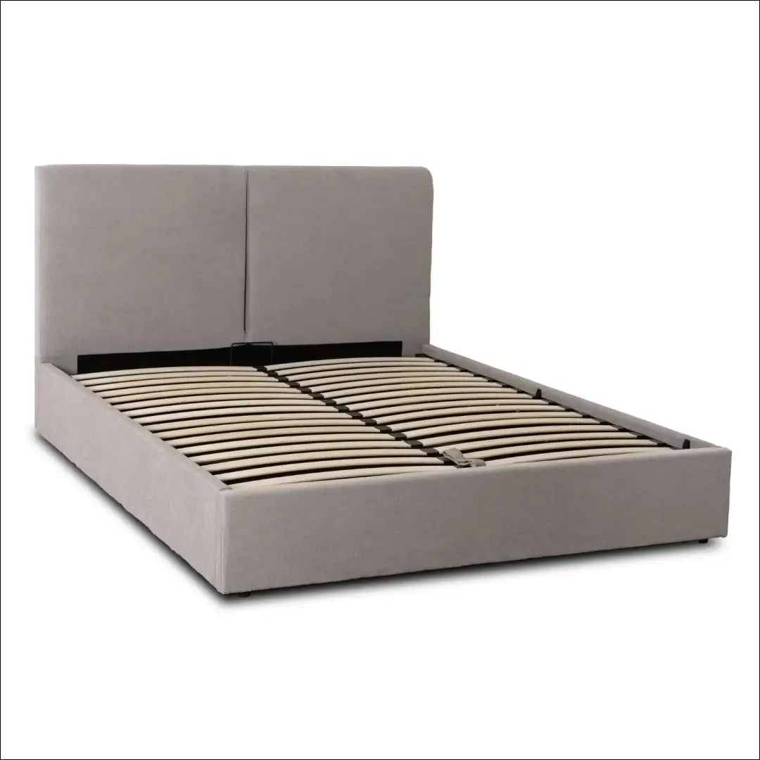 Lova su patalynės dėže audiniu pilkos spalvos 160x200 TE1024 - €389 Save 15% __label:Pristatymas 5-14 d.d., elite,
