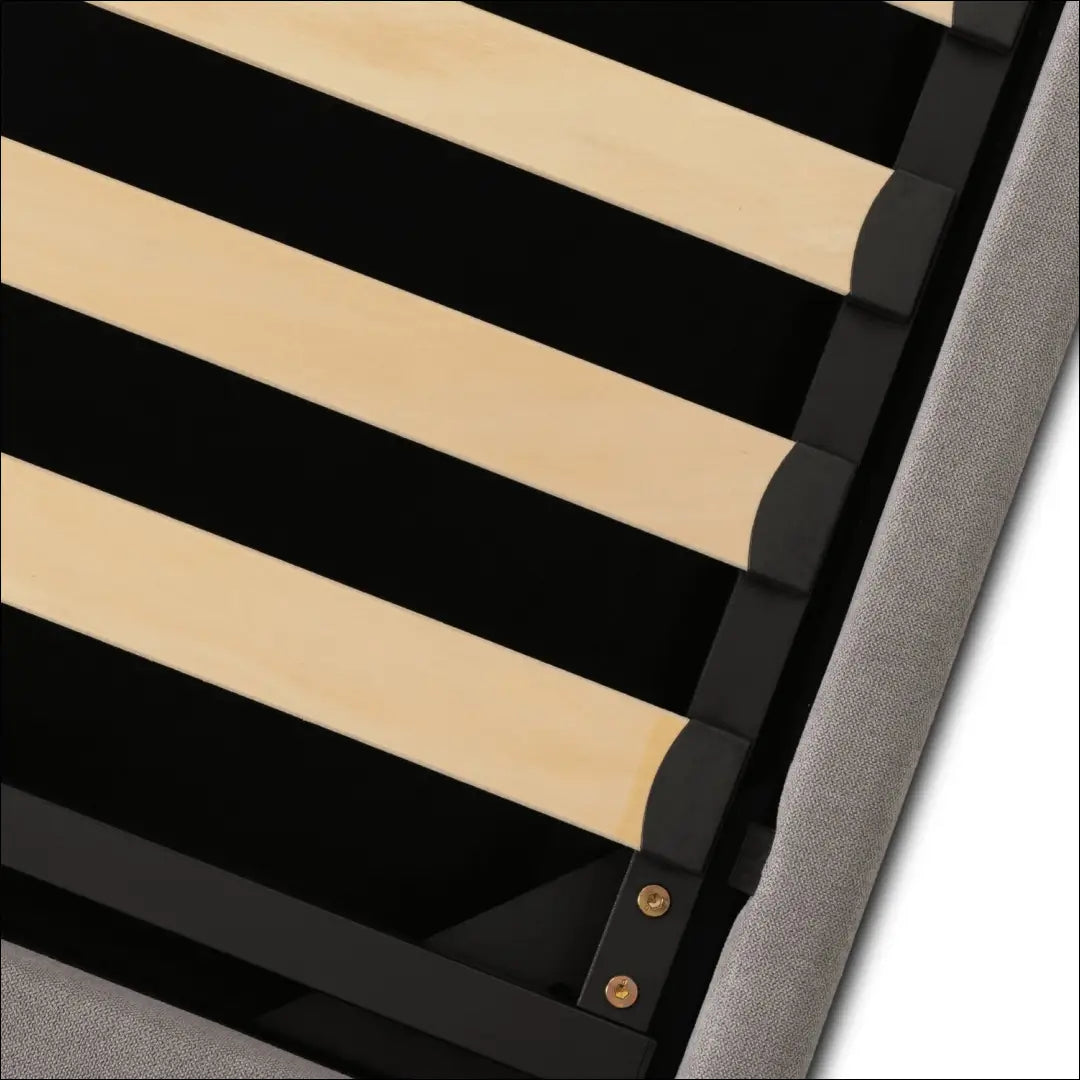 Lova su patalynės dėže audiniu pilkos spalvos 160x200 TE1024 - €389 Save 15% __label:Pristatymas 5-14 d.d., elite,