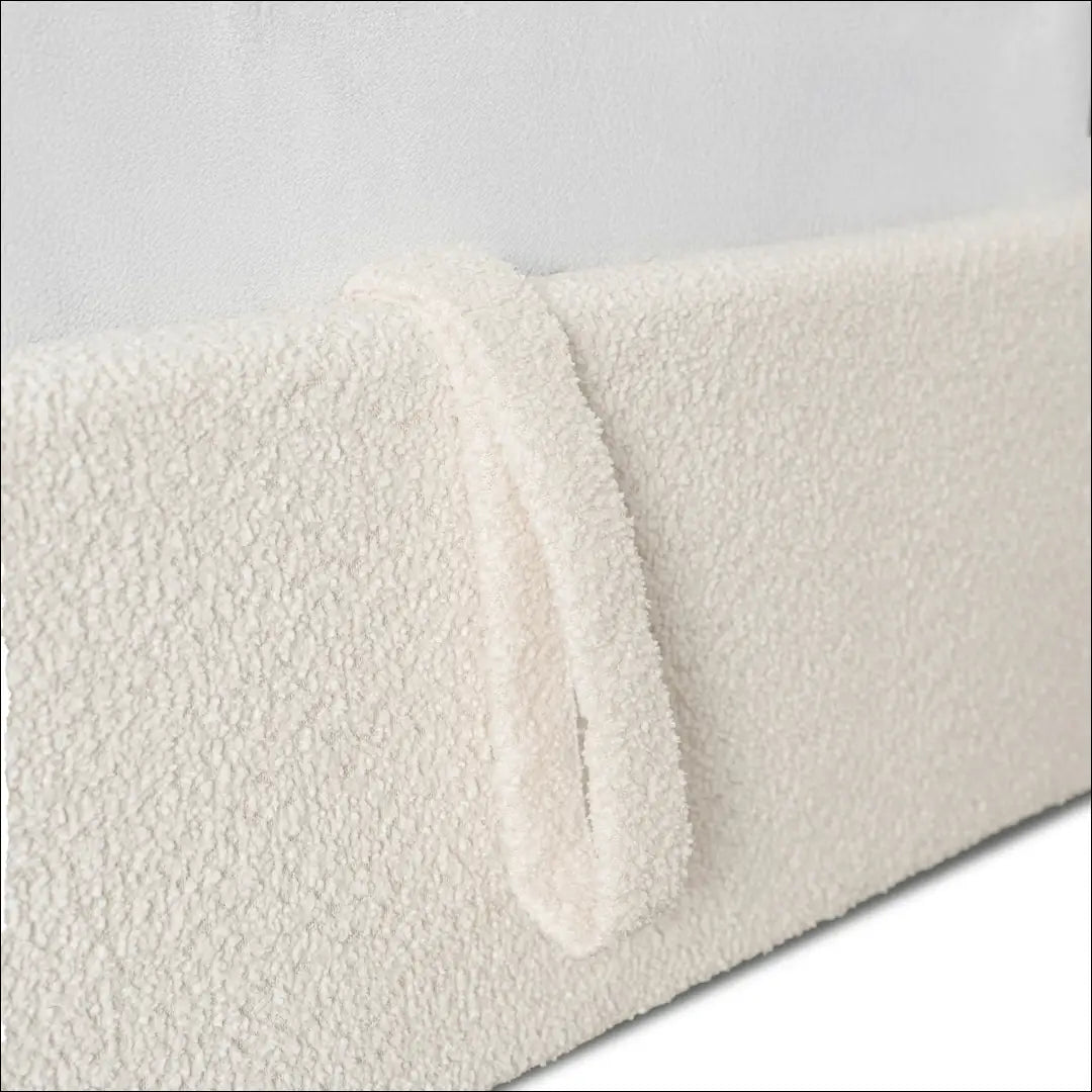 Lova su patalynės dėže buklė audinio audiniu kreminės spalvos 160x200 TE969 - €371 Save 15% __label:Pristatymas 5-14