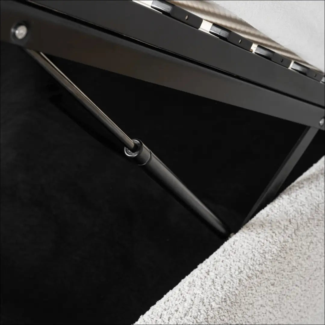 Lova su patalynės dėže buklė audinio audiniu kreminės spalvos 160x200 TE906 - €334 Save 15% __label:Pristatymas 5-14