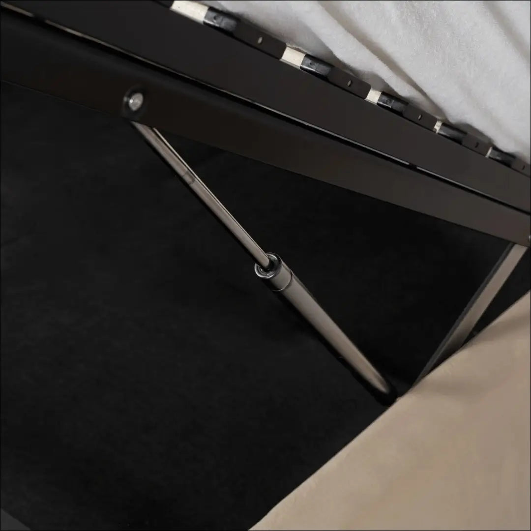 Lova su patalynės dėže buklė audinio audiniu veliūro kreminės spalvos 160x200 TE905 - €334 Save 15% __label:Pristatymas