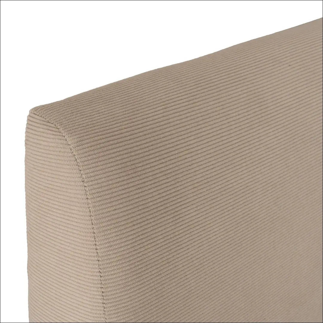 Lova su patalynės dėže korduro audiniu smėlio spalvos 140x200 TE1027 - €350 Save 15% __label:Pristatymas 5-14 d.d.,