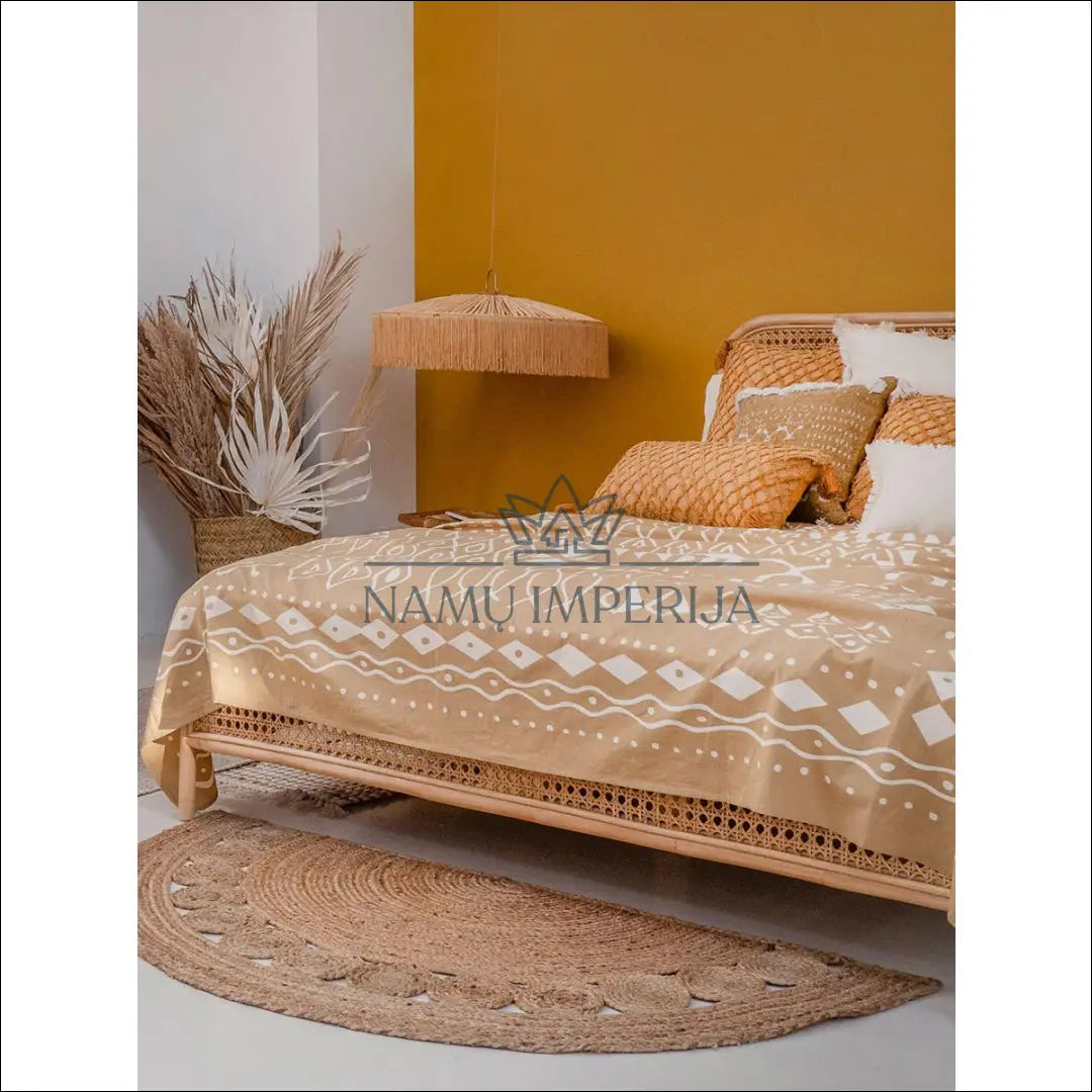 Lovatiesė (225x260cm) DI3991 - €15 Save 70% __label:Pristatymas 1-2 d.d., color-geltona, color-smelio,