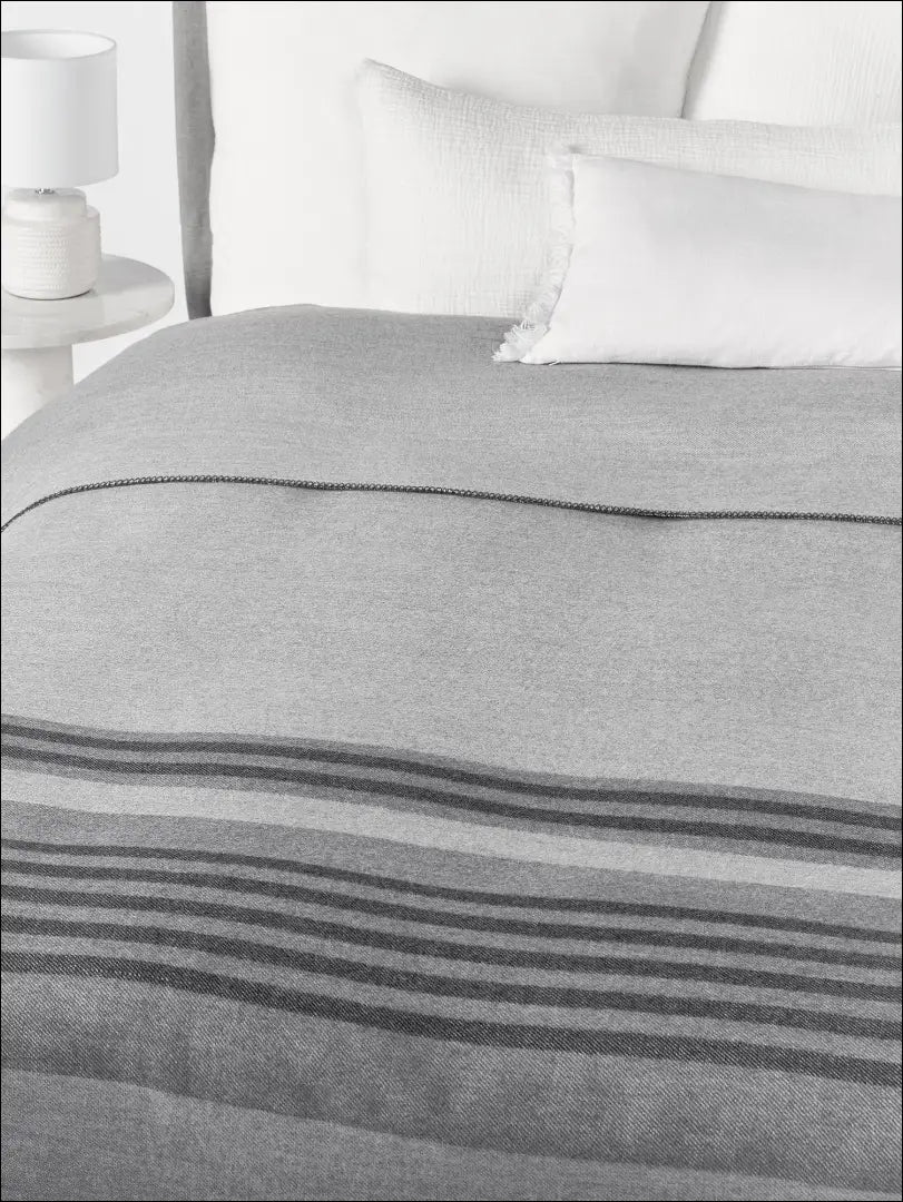 Lovatiesė su vilna DI5437 - 50-100, __label:Pristatymas 1-2 d.d., color-pilka, material-medvilne, material-vilna €50