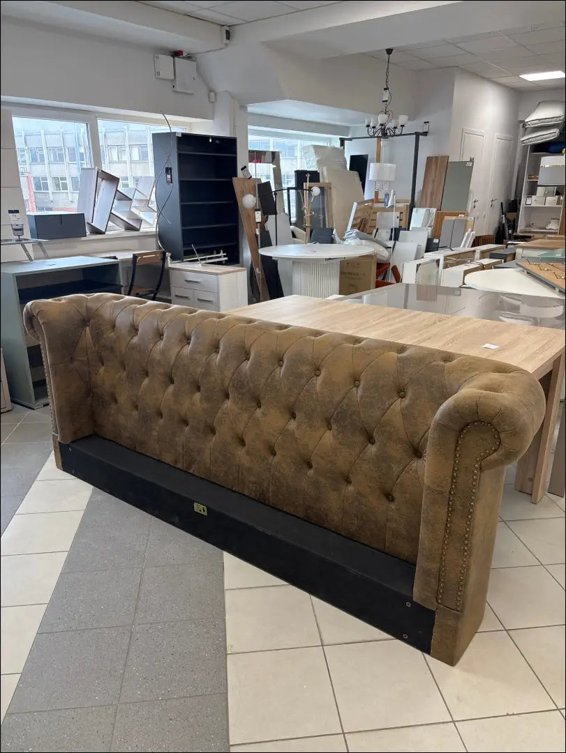 Lovos galvūgalis KI1606 - €70 Save 50% 50-100, __label:Pristatymas 1-2 d.d., color-ruda, kita, lovos-miegamojo €50