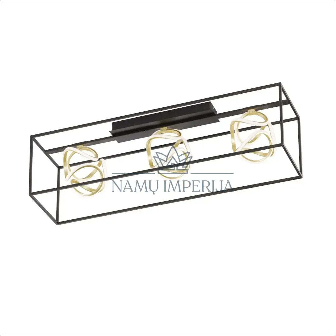 Lubinis LED šviestuvas DI10069 - €190 Save 50% 100-200, __label:Pristatymas 1-2 d.d., color-auksine, color-juoda,