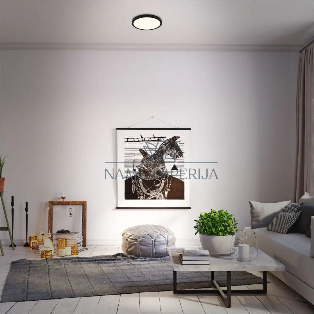 Lubinis LED šviestuvas DI10105 - €25 Save 50% 25-50, __label:Pristatymas 1-2 d.d., color-juoda, interjeras,