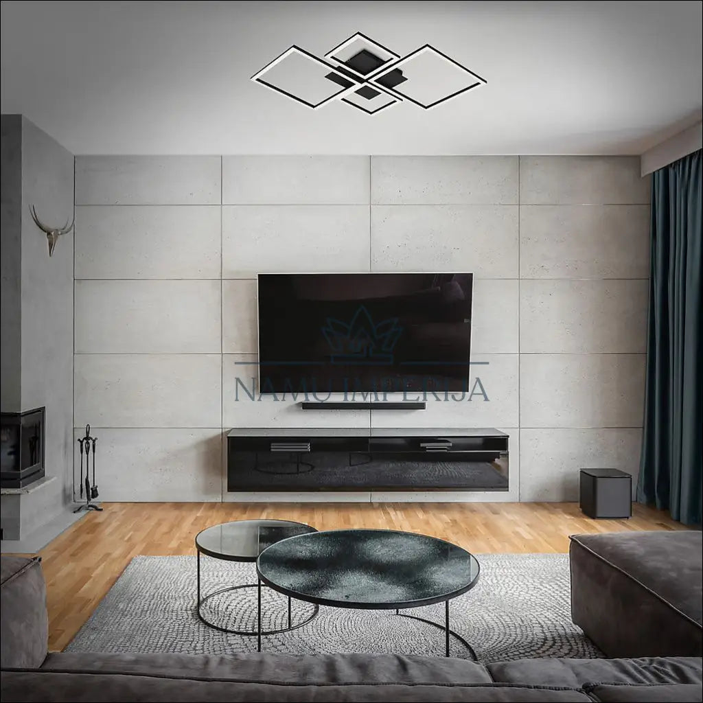 Lubinis LED šviestuvas DI10126 - €53 Save 50% 50-100, __label:Pristatymas 1-2 d.d., color-juoda, interjeras,