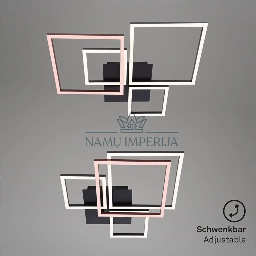 Lubinis LED šviestuvas DI10126 - €53 Save 50% 50-100, __label:Pristatymas 1-2 d.d., color-juoda, interjeras,