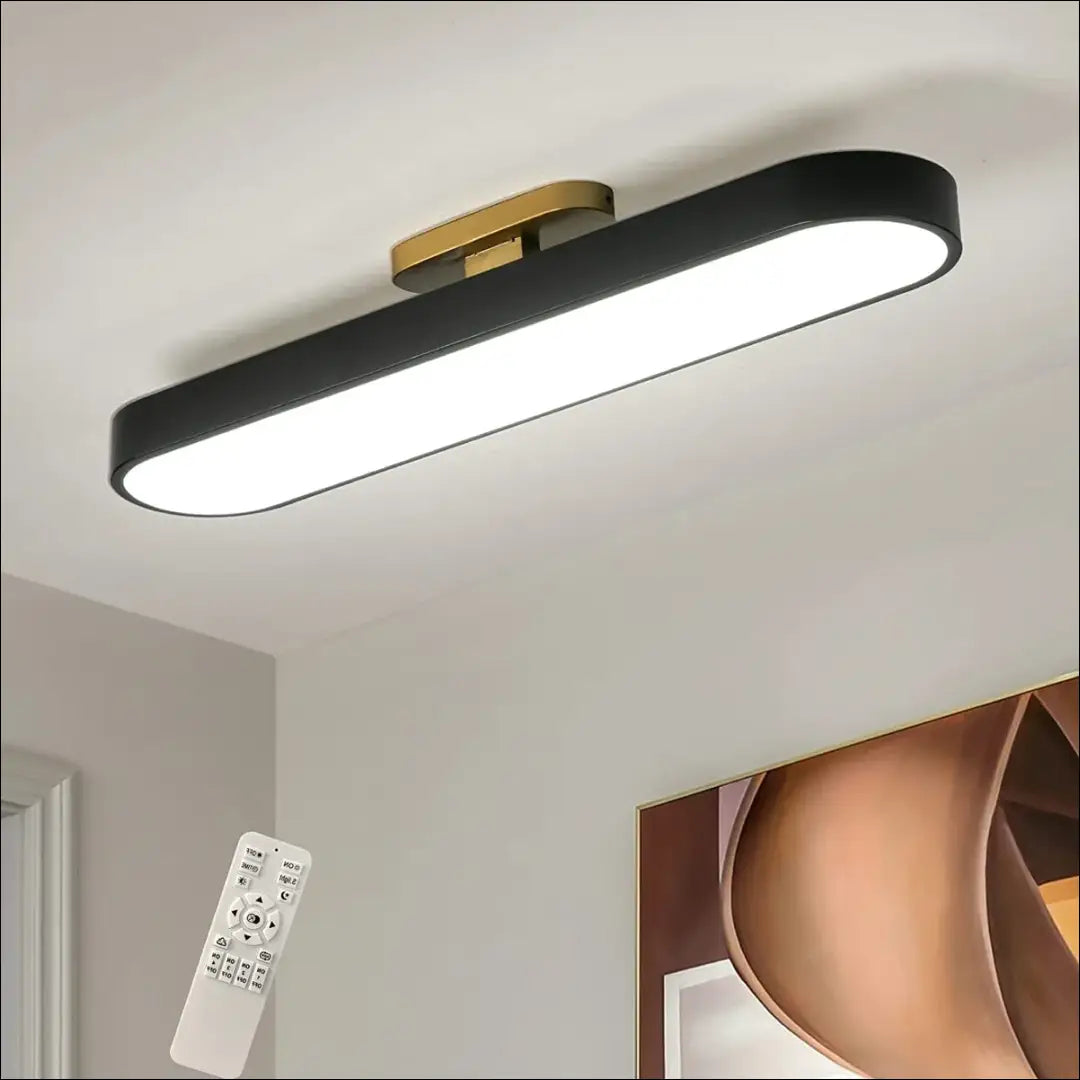 Lubinis LED šviestuvas DI10470 - €57 Save 55% 50-100, __label:Pristatymas 1-2 d.d., color-auksine, color-juoda,