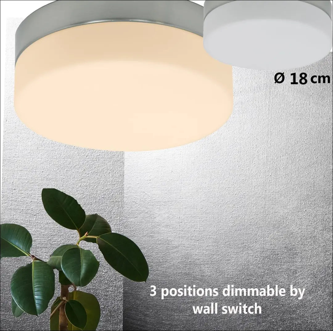 Lubinis LED šviestuvas DI10816 - €23 Save 50% __label:Pristatymas 1-2 d.d., color-balta, interjeras,
