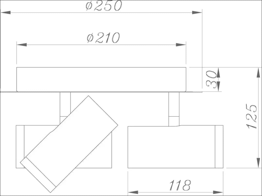 Lubinis LED šviestuvas DI11055 - €65 Save 50% 50-100, __label:Pristatymas 1-2 d.d., color-balta, interjeras,