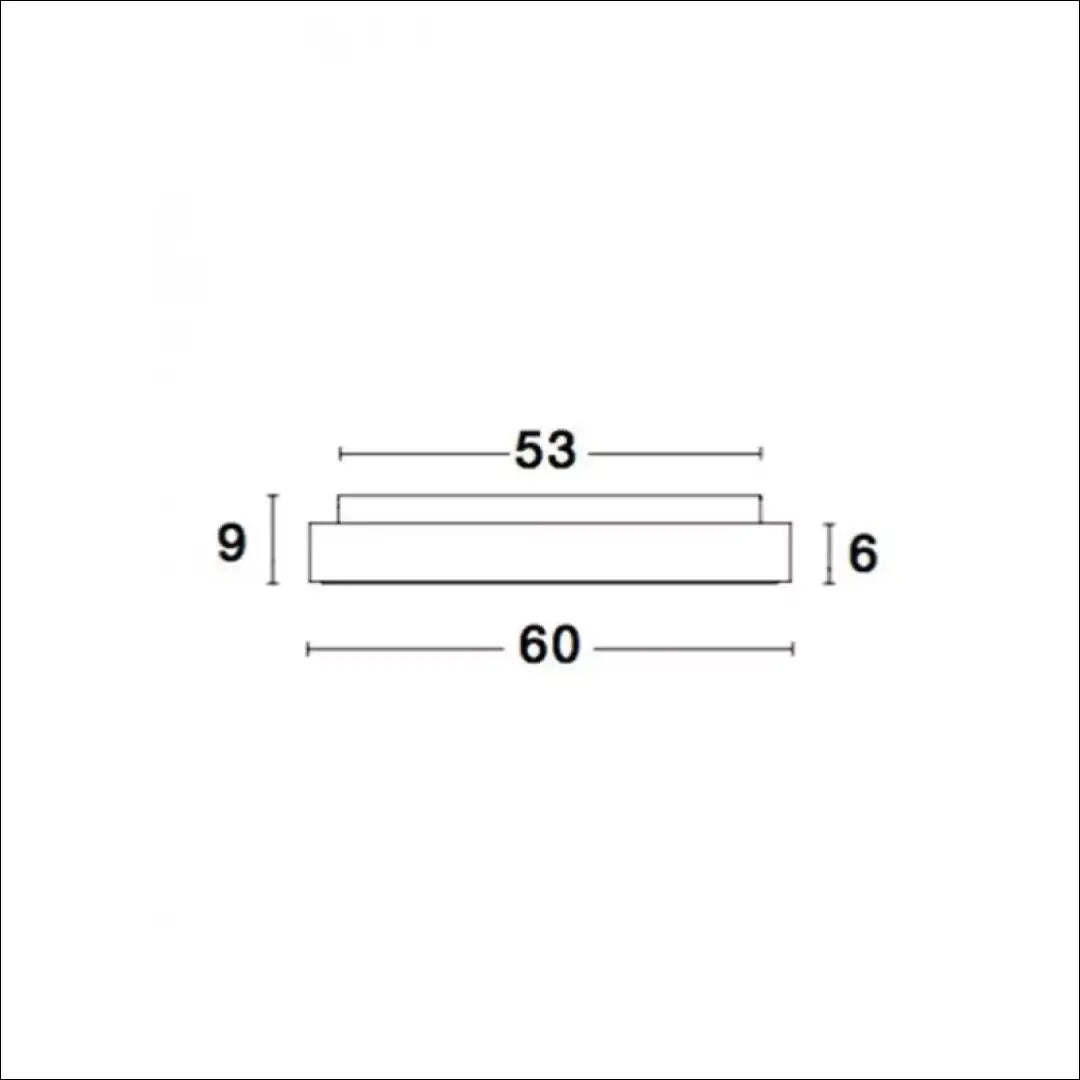 Lubinis LED šviestuvas DI11135 - €175 Save 50% 100-200, __label:Pristatymas 1-2 d.d., color-juoda, interjeras,