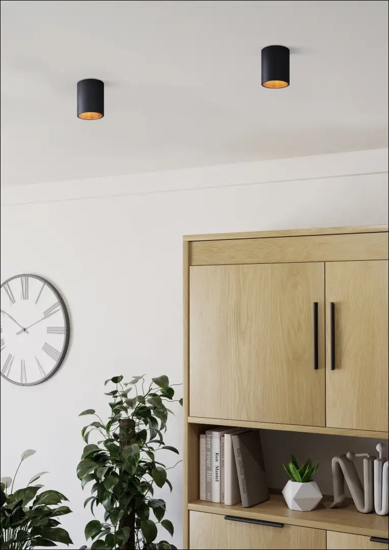 Lubinis LED šviestuvas DI11911 - €20 Save 50% __label:Pristatymas 1-2 d.d., color-auksine, color-juoda, interjeras,