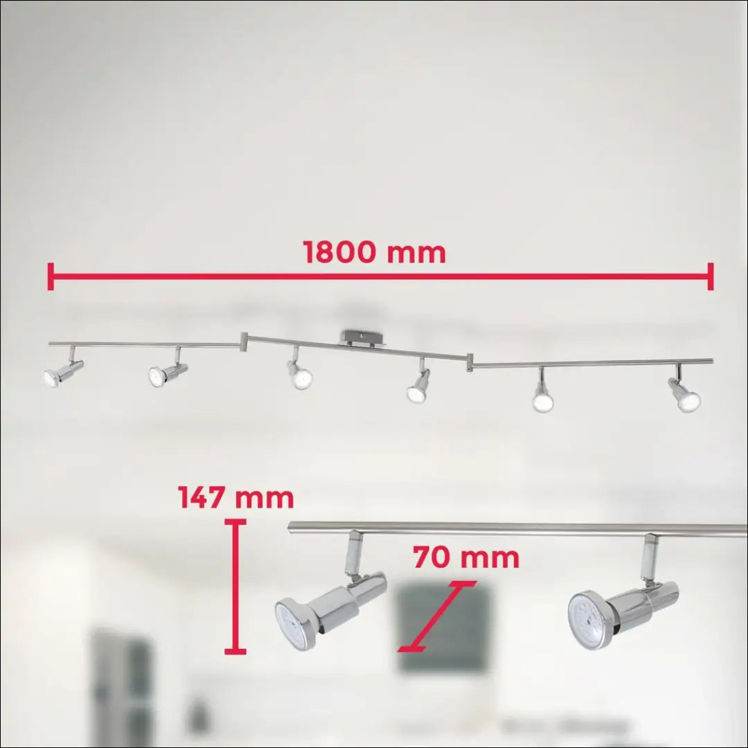 Lubinis LED šviestuvas DI12323 - €65 Save 50% 50-100, __label:Pristatymas 1-2 d.d., color-sidabrine, interjeras,