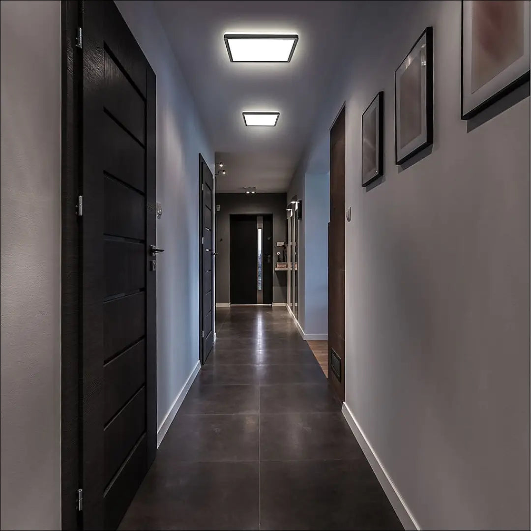 Lubinis LED šviestuvas DI12351 - €26 Save 50% 25-50, __label:Pristatymas 1-2 d.d., color-juoda, interjeras,