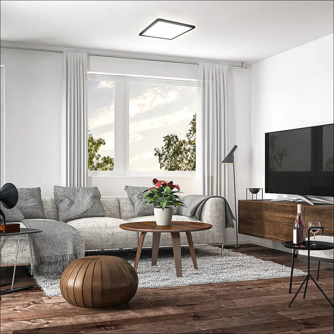 Lubinis LED šviestuvas DI12351 - €26 Save 50% 25-50, __label:Pristatymas 1-2 d.d., color-juoda, interjeras,