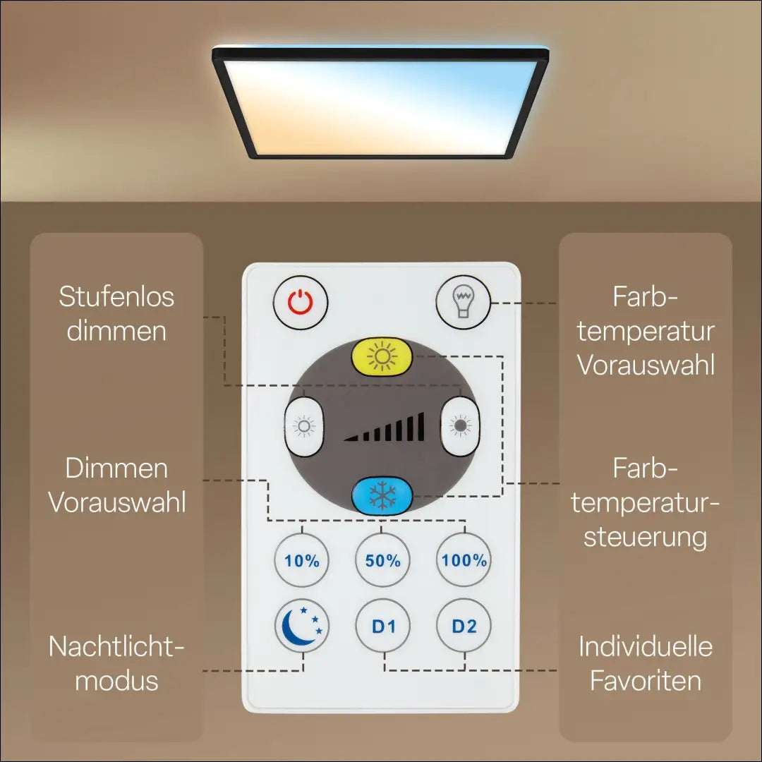 Lubinis LED šviestuvas DI12362 - €24 Save 50% __label:Pristatymas 1-2 d.d., color-juoda, interjeras,
