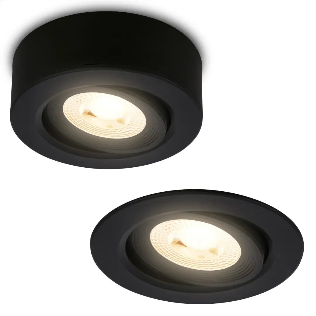 Lubinis LED šviestuvas DI12368 - €14 Save 50% __label:Pristatymas 1-2 d.d., color-juoda, interjeras,